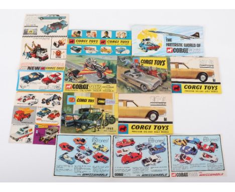 Corgi Toys Catalogues/Leaflets,1964-40 page catalogue,1965-40 page catalogue, 1966-48 page Australia catalogue, 1967 Interim 