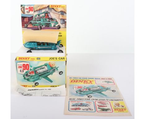 Dinky Toys 102 Direct From Joe 90 ‘Joes Car’ automatic opening wings and extending tail fins, battery operated flashing engin