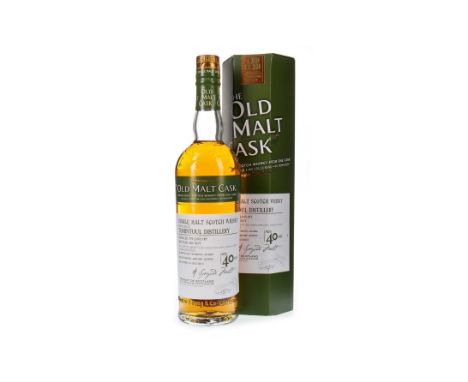 TOMINTOUL 1970 OLD MALT CASK AGED 40 YEARS Single Malt Scotch Whisky Distilled January 1970, matured in refill hogshead DL Re