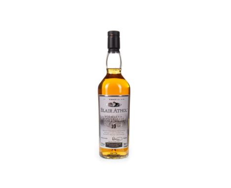 BLAIR ATHOL MANAGERS DRAM AGED 10 YEARS Single Malt Scotch Whisky Bottled October 2019, bottle no. 802. 700ml, 57.1% volume.