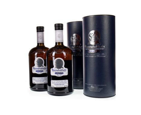 BUNNAHABHAIN DARACH UR BATCH 7 (2) Single Malt Scotch Whisky One litre, 46.3% volume, in tube. Two bottles
