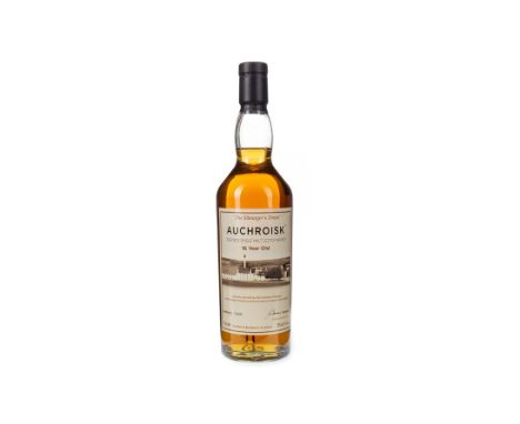 AUCHROISK MANAGERS DRAM AGED 16 YEARS Single Malt Scotch Whisky Bottled December 2015, bottle no. 459. 70cl, 55.6% volume.