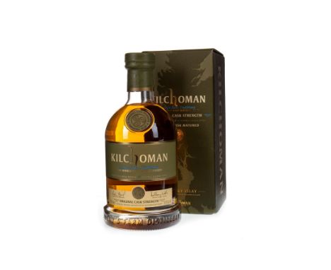 KILCHOMAN 2010 ORIGINAL CASK STRENGTH Single Malt Scotch Whisky Bottled 2016. 700ml, 56.9% volume, in carton.