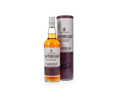 LAPHROAIG CAIRDEAS PORT MATURED Single Malt Scotch Whisky Bottled for 'The Friends of Laphroaig'. 70cl, 51.3% volume, in tube