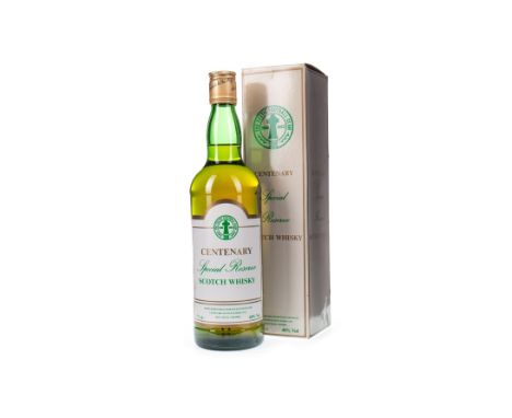 CELTIC FOOTBALL CLUB CENTENARY SPECIAL RESERVE Blended Scotch Whisky 75cl, 40% volume, in carton.