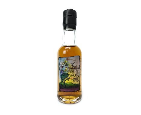 MACALLAN PRIVATE EYE MINIATURE Single Malt Scotch Whisky Bottled to commemorate the 35th anniversary of Private Eye. Bonded 1