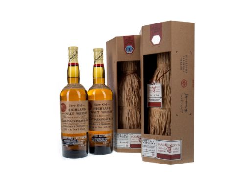 MACKINLAYS SHACKLETON EDITION 2 (2) Blended Malt Scotch Whisky 70cl, 47.3% volume, wrapped in straw, in box. Two bottles.