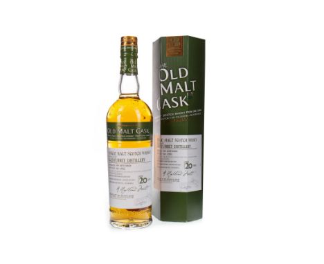 GLENTURRET 1989 OLD MALT CASK AGED 20 YEARS Single Malt Scotch Whisky Distilled September 1989, matured in refill hogshead DL