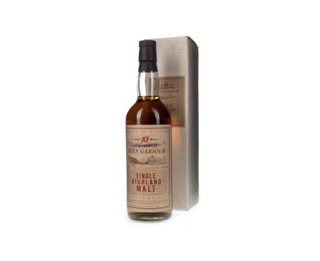 GLEN GARIOCH 10 YEARS OLD Single Malt Scotch Whisky 75cl, 40% volume, in carton.