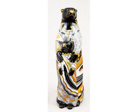 Lot No: 5 - Ref No: 027 The River Goddess By Nicky Beaumont Summer Holiday Home: The Peter Tavy Inn  "My otter, in the form o