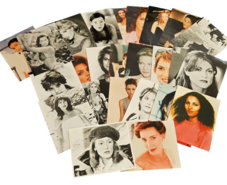 Entertainment unsigned photo collection, Emma Thompson, Lucy Liu, Cindy Crawford, Linda Hamilton, Winona Ryder, Cate Blanchet