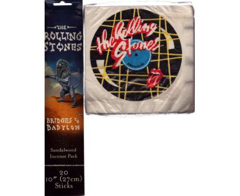 Rolling Stones napkins and 10 inch Sandalwood scented incense sticks. Good condition. All autographs come with a Certificate 