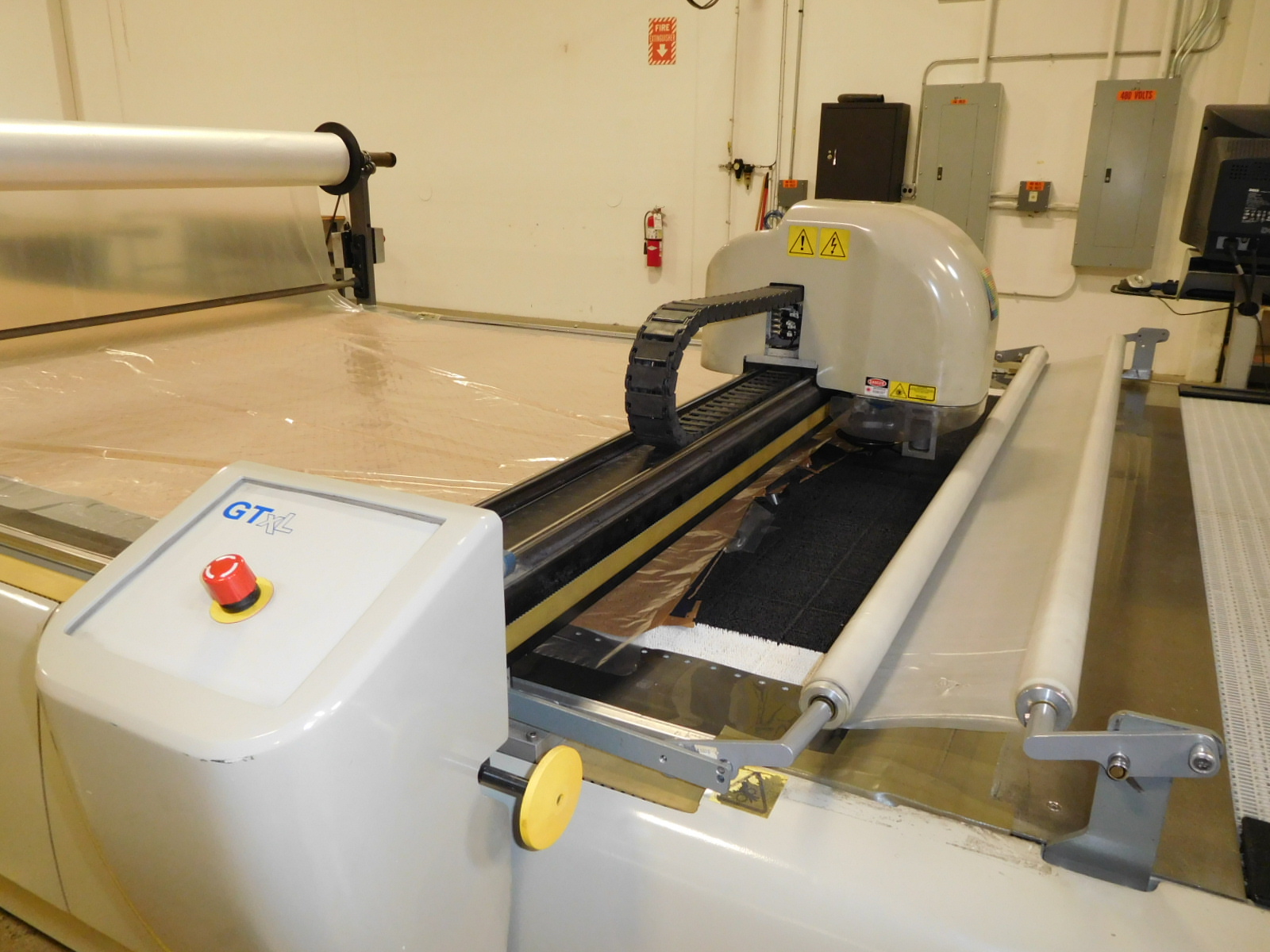 LOT Gerber GerberCutter Automatic Fabric Cutter Model GTXL, S/N 300