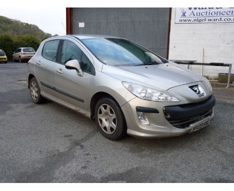 A Peugeot 208 HDi S five-door in Metallic Grey, a 1560 cc 4 cylinder Diesel with 5 speed manual transmission, registration nu