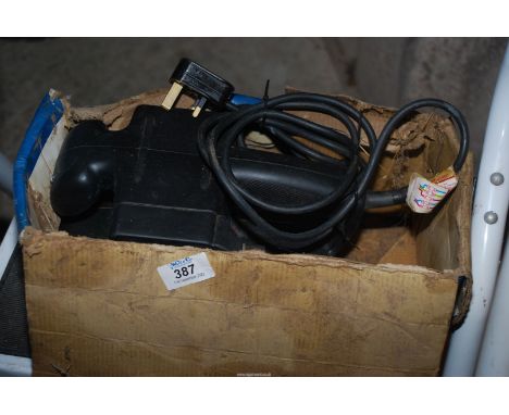 A 'New Power' 240v belt sander (sold as seen).