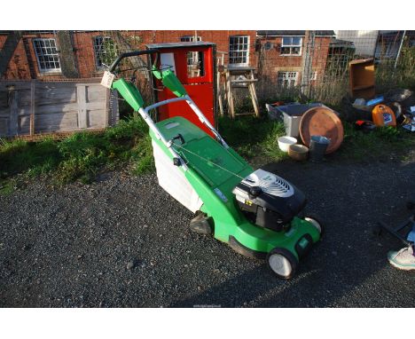 A Viking MB545 VR, rear roller Lawn mower, Briggs &amp; Stratton engine, good compression, no fuel.
