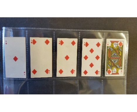 DUKE, Playing Cards, with numerals, hearts (6) & diamonds, generally VG, 11