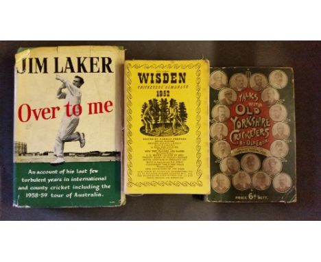 CRICKET, mainly hardback editions, inc. Back Page Cricket, Botham, The Wisden Book Of Test Cricket, Dickie Bird, B & H Cricke