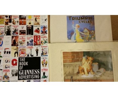 EPHEMERA, selection, inc. large format softback edition of The Book Of Guinness Advertising; The Esso Collection of Football 