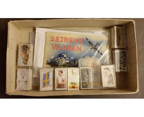 MIXED, selection, inc. complete (3), BAT, Ships & Shipping, London Zoo, Will First Aid; part sets, Ardath Art photogravure (3