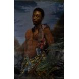 DEREK JAHYEM JOMBO (NIGERIAN) TONY: SELF PORTRAIT, 2019