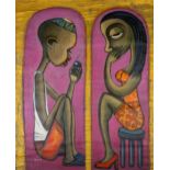 MUYIWA AKINWOLERE (NIGERIAN, B.1976) THE NEW FASHION, 2019