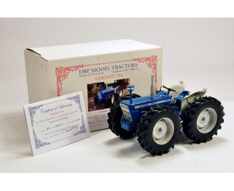DBP Models 1/16 County 754 Tractor. Hand Built Limited Edition. M in Box.