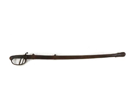 An 1821 pattern light cavalry sword,mid-19th century, by Maynard &amp; Harris, 126 Leadenhall St London, with fullered and et