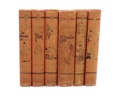 A collection of illustrated books,large quantity, including R. Caldecott, Leach, Kate Greenaway, Etc.  (qty.)