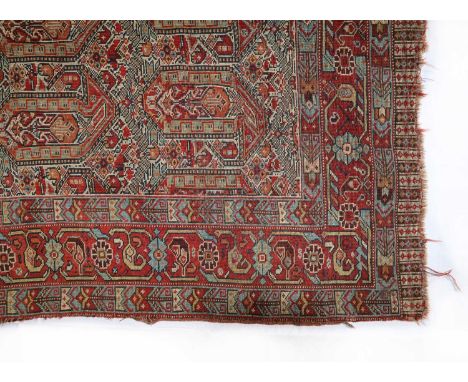A Senna Boteh rug,177 x 125cmtogether with a Bokhara rug, 162 x 107cmand another similar example,121 x 103cm (3)Condition rep