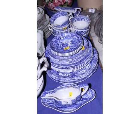 A Spode "Italian" part dinner service 
