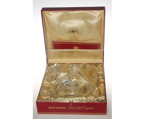 Boxed Baccarat crystal Remy Martin Cognac decanter