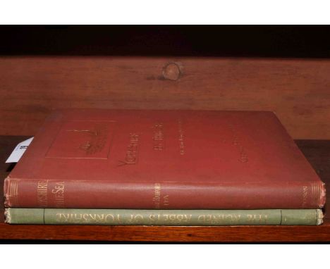 Books: Two volumes, George Radford, Yorkshire by the Sea, and Chambers Lefroy, Ruined Abbeys of Yorkshire