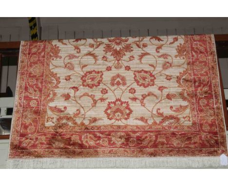 Ziegler carpet with a beige ground, 2.30 x 1.60m
