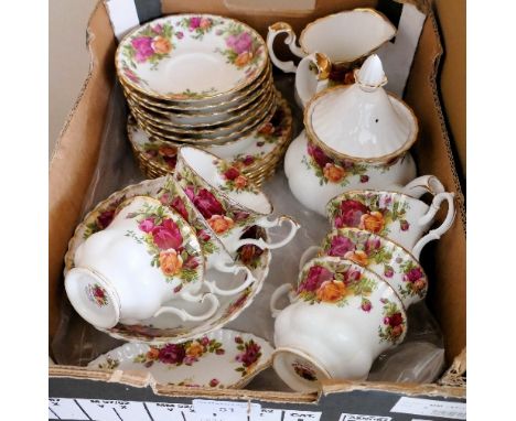 A Royal Albert 'Country Roses' tea-service