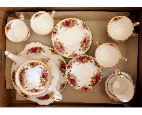 A Royal Albert 'Country Roses' tea-service