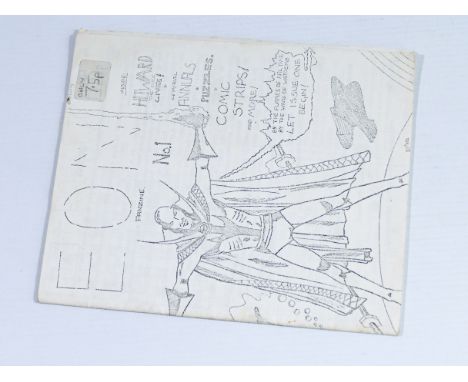 This is the vintage British comic fanzine EON #1 published in 1975.