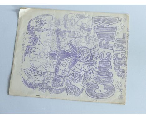 This is THE COMIC FAN SPECIAL issue 2. A fanzine published in the UK in 1968.&nbsp; 'The official bulletin of the First Briti