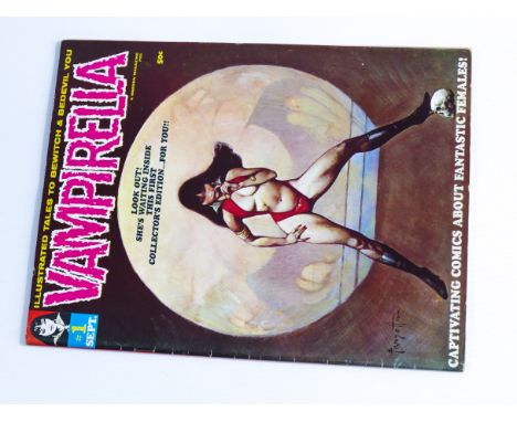 This is&nbsp;VAMPIRELLA #1 published in the U.S.A. by WARREN PUBLISHING in 1969. A classic salacious comic book featuring cov