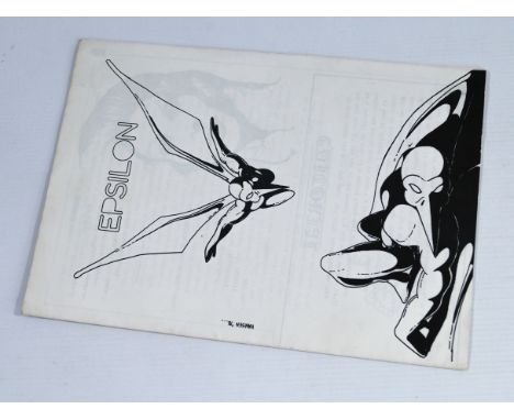 This is the vintage British comic fanzine EPSILON #1 published in the 1970's.
