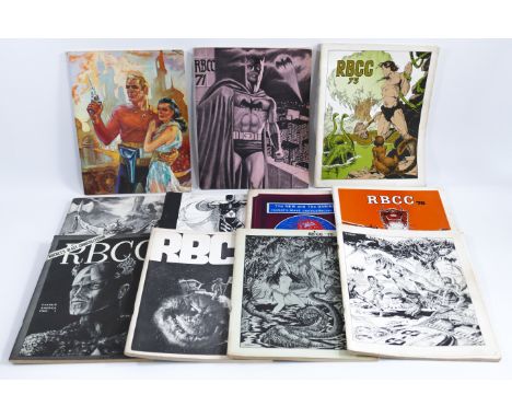 This is a group of&nbsp;ROCKET BLAST'S COMICOLLECTOR fanzines published in the U.S.A. in the 1970's. Complete and in good rea