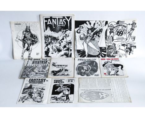 This is FANTASY ADVERTISER, a collection of fanzines published in the UK from 1969-1975, includes first edition.