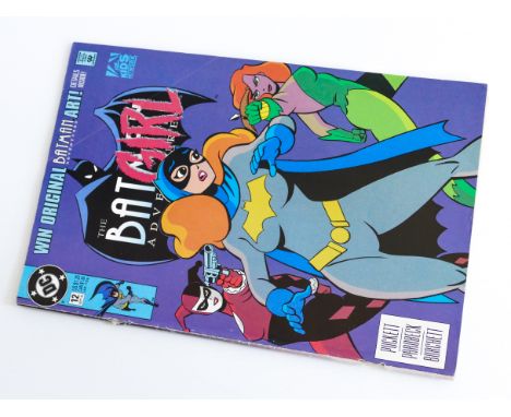 This is THE BATGIRL ADVENTURES issue 12. A comic book published in 1993 in the US. It features the first appearence of Harley