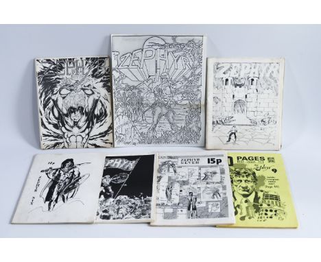 This&nbsp;is a set of vintage ZEPHYR fanzines released in the 1970's. Complete and in good read condition. A nice selection o