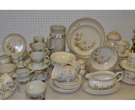 Ceramics - Poole Springtime pattern part tea service, Wedgwood Quince pattern oven to tableware; etc qty