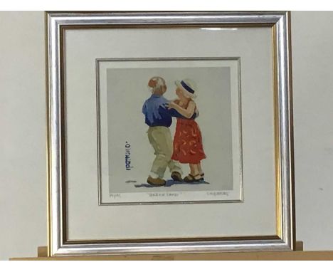LIN PATTULLO, SHALL WE DANCE printframed26cm x 26cm 
