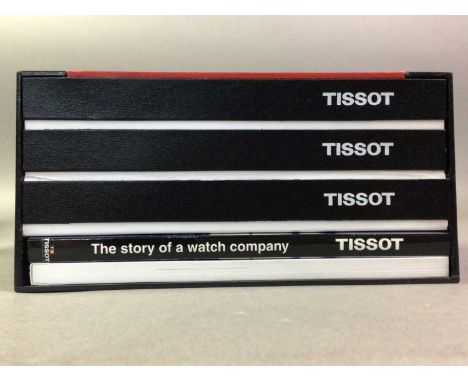 OMEGA, TISSOT AND BEUCHE GIROD collection of fitted watch boxes