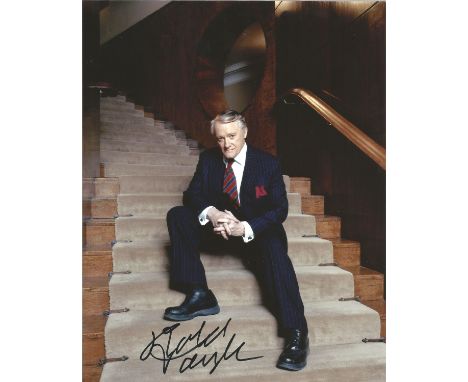 Robert Vaughan signed 10 x 8 colour Photoshoot Portrait Photo, from in person collection autographed at Theatre London 2013. 