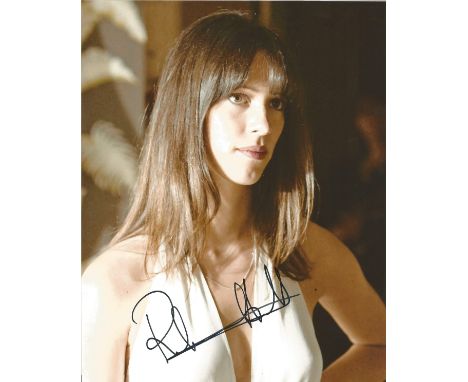 Rebecca Hall signed 10 x 8 colour Portrait Photo, from in person collection autographed at Theatre London 2010. Good Conditio