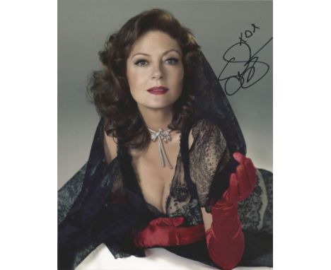 Susan Sarandon signed 10 x 8 colour Photoshoot Portrait Photo, from in person collection autographed at London Premiere 2009.